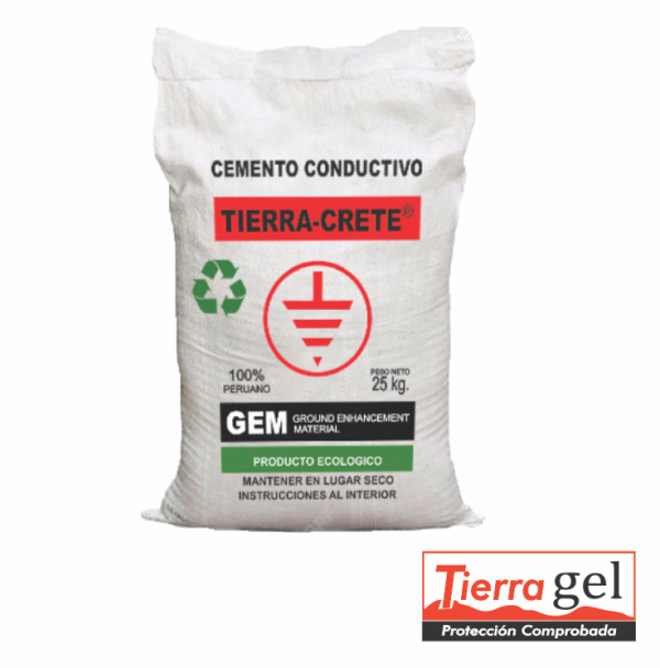 Cemento Conductivo Tierra Crete