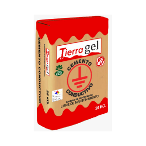 Cemento Conductivo Tierra Gel 25 Kg